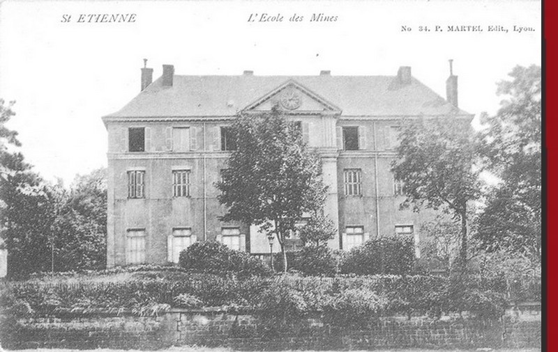 PREMIÈRE ÉCOLE DES MINES DE SAINT-ÉTIENNE