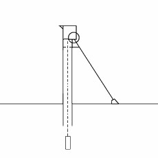 Chevalement avec avant-carré porteur