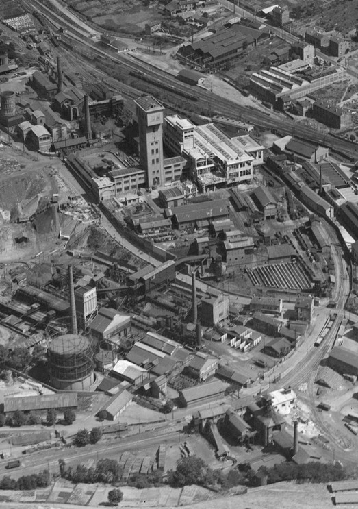 MONTRAMBERT LA RICAMARIE - PAYSAGE MINIER 1950